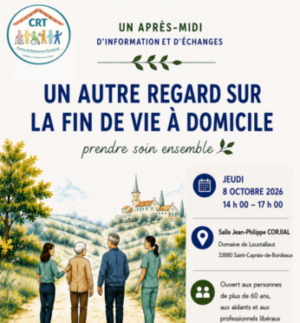 Le CRT en action : un autre regard sur la fin de vie à domicile